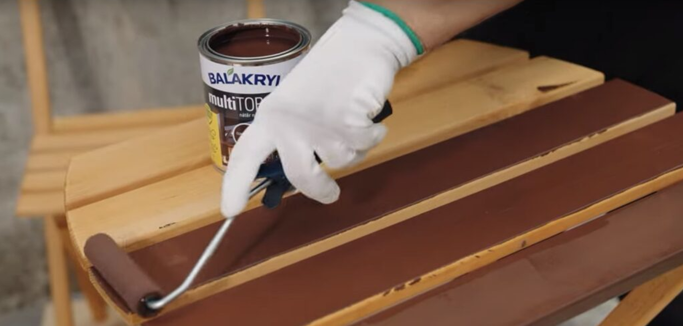 Ukázka použití Balakryl MultiTop 9v1